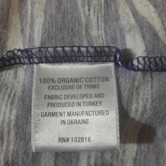 Garnet Hill Relaxed Knit Womens Zebra Print Pajamas Size Large. NWOT - Picture 8 of 13